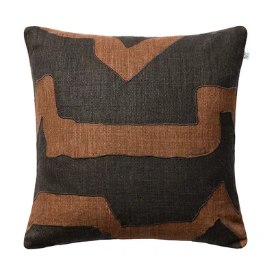 Nordic Nest Chhatwal & Jonsson Sikkim pillowcase 50x50 cm Taupe-Dark Brown