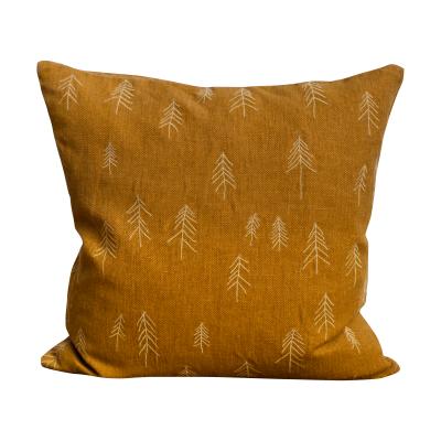 Nordic Nest Fine Little Day Tall pillowcase 48x48 cm Mustard yellow