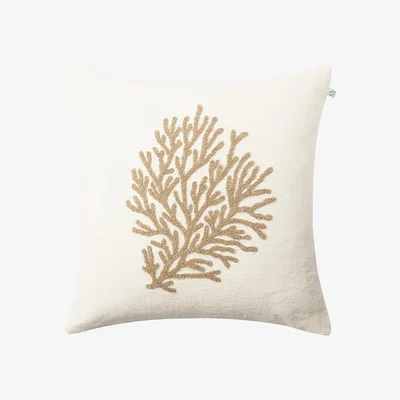 Nordic Nest Chhatwal & Jonsson Coral pillowcase 50x50 cm Khaki