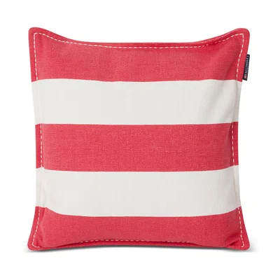 Nordic Nest Lexington Blid Stripe Printed pillowcase 50x50 cm Pink-white
