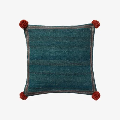 OKA Kitsai Cushion Cover Only (51cmSq) - Blue