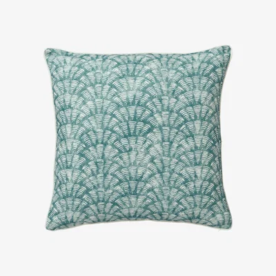 OKA Zhouzhuang Cushion Cover Only (51cmSq) - Dark Teal