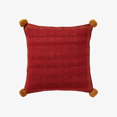 OKA Kitsai Cushion Cover Only (51cmSq) - Red