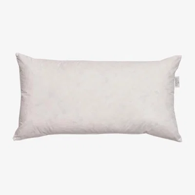 Downtown Vispring European Duck Feather and Down Pillow - King - 90 x 50cm In White
