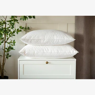 Downtown Belledorm Luxury Duck Feather Pillow Pair In White