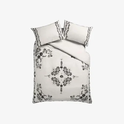 Rockett St George Floral Folk Duvet Cover and Pillow Case Set - Four Sizes Available -