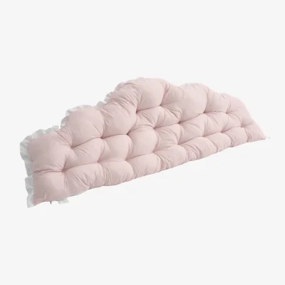 The Range Luxurious Upholstered Headboard Pillow - Light Pink
