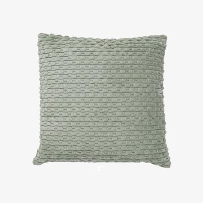 The Range Corduroy Throw Pillow  - Pea green