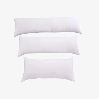 The Range 4ft Bolster Pillow - White