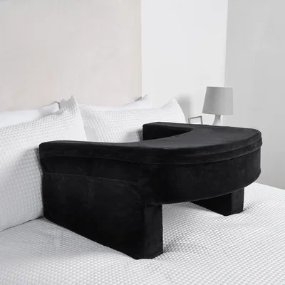 The Range OHS Leopard Print Gaming Desk Lap Pillow - Black