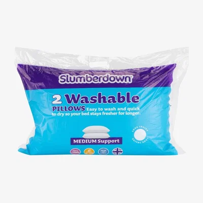 The Range Slumberdown Washable Pillows - White / 2