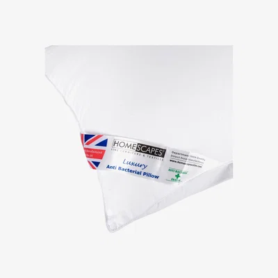 The Range Anti Bacterial Pillow Super Microfibre - White
