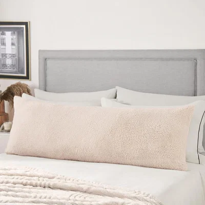 The Range Teddy Fleece Lumbar Support Pillow - Natural