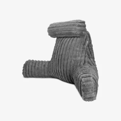 The Range X Large Shredded Memory Foam Reading Pillow - Grey