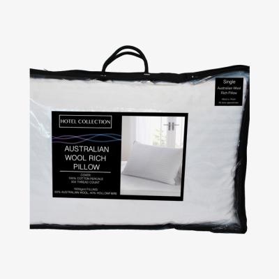 The Range 5* Australian Wool Pillow - White