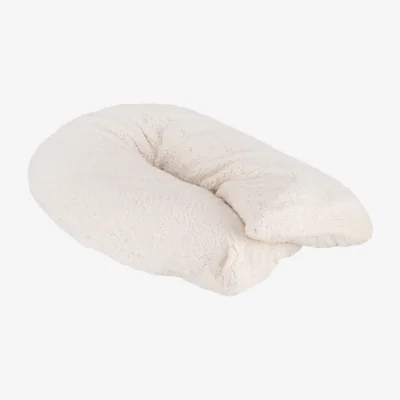 The Range Teddy Fleece V Shape Pillow - Cream