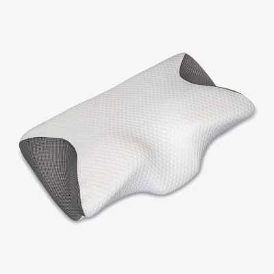 The Range Aamira Luxury Orthopedic Memory Foam Cervical Neck Support Pillow -  White
