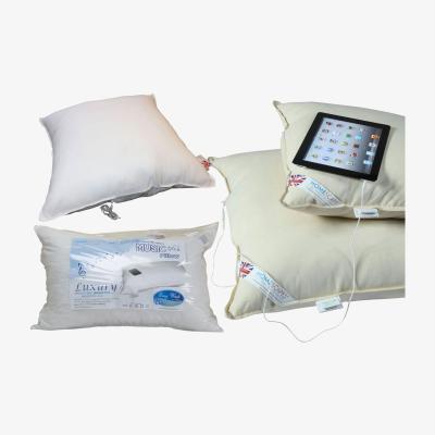 The Range Duck Feather Music Pillow With Speaker - White