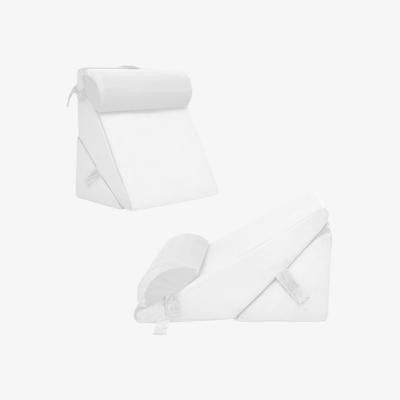 The Range Bed Wedge Pillow Back Support  - White