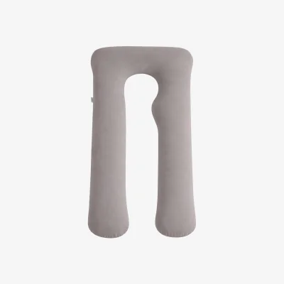 The Range Pregnancy Pillow with Storage Bag - 52 inch - Grey - Grey