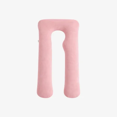 The Range Pregnancy Pillow with Storage Bag - 52 inch - Pink - Pink