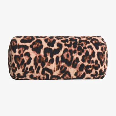 The Range OHS Leopard Print Inflatable Beach Bolster Pillow - Natural
