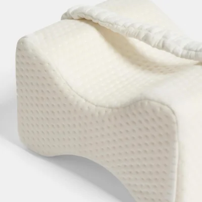 The Range OHS Side Sleeper Wedge Knee Pillow - White
