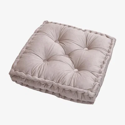 The Range Italian Velvet Throw Pillow - Khaki