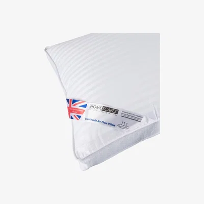 The Range Air Flow Pillow Super Microfibre, 48 x 74 cm - White