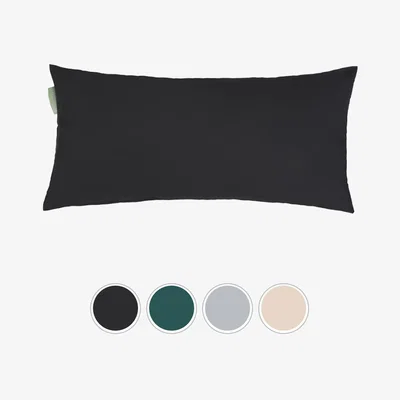 The Range Garden Water-Resistant Sun Lounger Headrest Pillow - Black