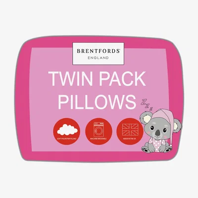 The Range Brentfords Multi Pack Luxury Soft Pillows Hollow Fibre - White / 2