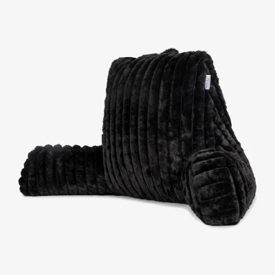 The Range Deluxe Large Shredded Memory Foam Reading Pillow - Black