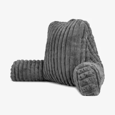 The Range Deluxe Large Shredded Memory Foam Reading Pillow - Grey