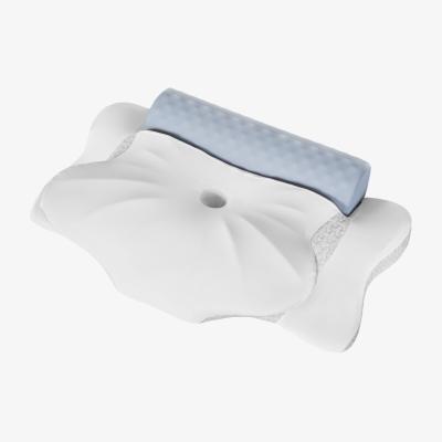 The Range Ergonomic Memory Foam Neck Pillow Support Bar for Cervical Pain Relief - White