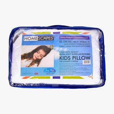 The Range Kids Super Microfibre Toddler Pillow - White