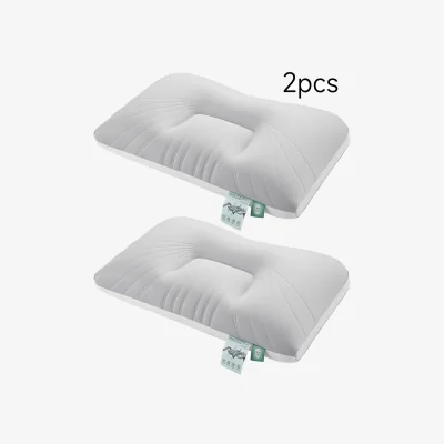 The Range 2 Pack Cooling Pillow Inserts for Back Stomach and Side Sleepers - Grey