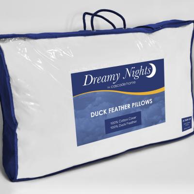 The Range Duck Feather Pair of Pillows - White