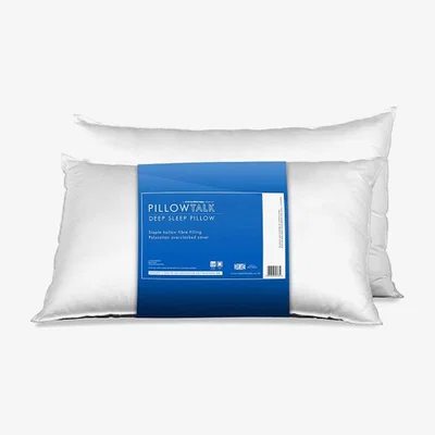 The Range DeepSleep Virgin Staple Polyester Fibre Pillow - White