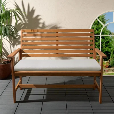 The Range 3 Seater Foam Bench Pad - Grey