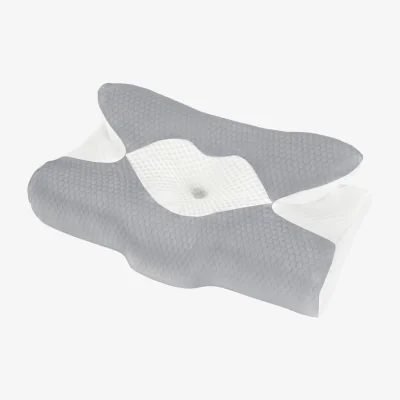 The Range Orthopedic Dual-Tone Memory Foam Cervical Pillow - Grey