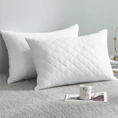 The Range Pillows Pack Quilted Hotel Quality Premium Bed Pillows - White / 2