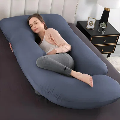 The Range Pillow for Pregnancy Support Detachable Full Body Design - Black