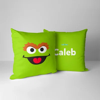 The Range Sesame Street - Features Oscar The Grouch - Cushion