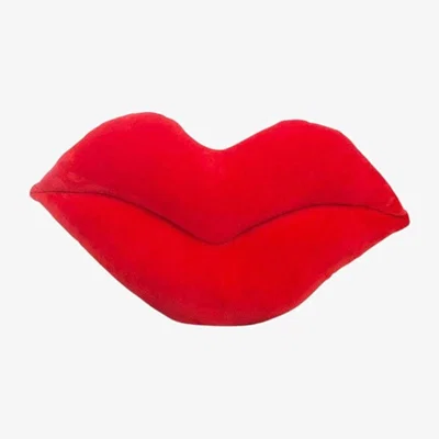 The Range Lip Pillow - Red