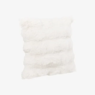 The Range Textured Decorative Pillow Cover - White