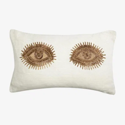 Tobias Oliver Jonathan Adler I Muse Eyes Throw Pillow