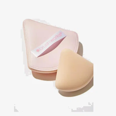 Urban Outfitters Brushworks Triangular Pillow Puff Duo ALL at Urban Outfitters