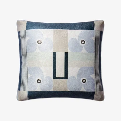 Wolf & Badger The Cloisters Oasis Blue Pillow Large Large Bless My Funk Home