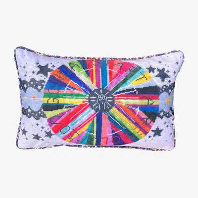 Wolf & Badger Velvet "Gonna Start A Revolution" Feather Down Pillow Mommani Threads