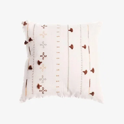 Wolf & Badger Neutrals Priya Throw Pillow One Size Acacia Creations